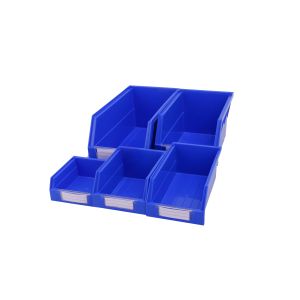 Buy cheap Small Parts Storage Solution Stackable Solid Box Plastic Bin with Eco-Friendly Design from wholesalers
