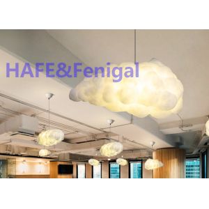 Buy cheap Romantic Chandelier LED Cloud Balloon Lighting Lamp Silk Cotton Floating 2000W 150cm from wholesalers