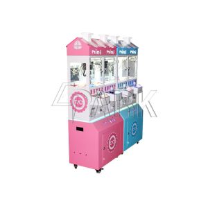 Mini Double Gift Vending Machines With Hardware And Plastic Material