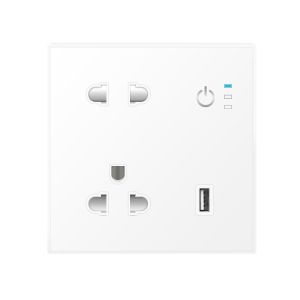 Buy cheap Smart Home Products Support Speaker Connection Usb Interface Smart Wifi Power Electric Plug And Socket from wholesalers