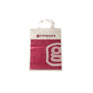 Buy cheap CPE Plastic Carrier Bags Biodegradable Reusable Patch Handle Plastic Bags from wholesalers