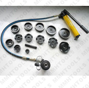 Buy cheap Jeteco Tools brand SYK-15 hydraulic hole punch driver tool for round hole punching in mild steel, stainless steel sheet from wholesalers