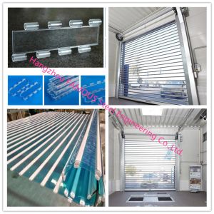 Buy cheap Commercial Shop Front Polycarbonate Transparent Slat Shutter Door Aluminum Roll up Security Doors from wholesalers
