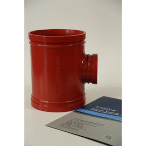 Buy cheap 200 Degree Temperature Grooved Tee Fittings High Temperature / Connection from wholesalers