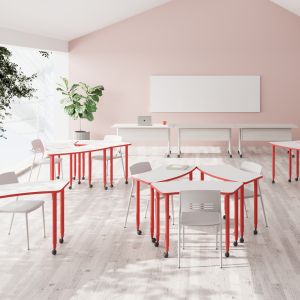 Buy cheap FLEX Modular Conference Room Tables , Dynamic Training Meeting Table With Casters from wholesalers