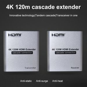Buy cheap 120m 4K HDMI Extender Multi Receiver Cascade Ethernet Transmitter 1080P from wholesalers