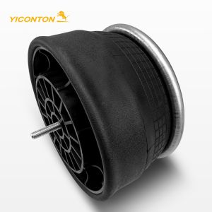 Bottom Mounting Stud Truck Air Spring 4.70 In Single Convolution