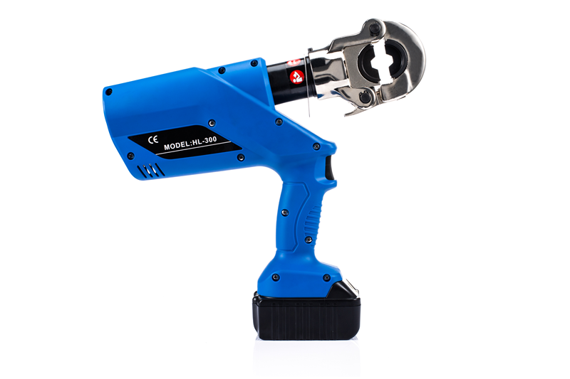 China Portable Hydraulic Crimper with 60KN Crimping Force and 10-300mm² Range for Copper & Aluminum Pipes | 18V Battery-Powered Plumbing Press Tool on sale