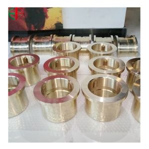 Buy cheap Copper Bearing Tin Bronze Bush Material Complete Machined Alloy Bushing from wholesalers