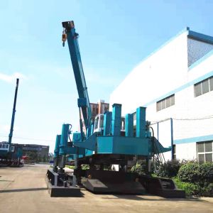 Buy cheap Roadside Hydraulic Piling Machine 460T Piling Capacity No Air Pollution from wholesalers