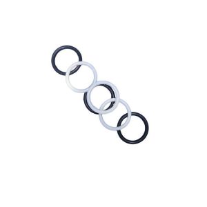 Customized Perfluorinated Elastomer O Rings Black White Amber