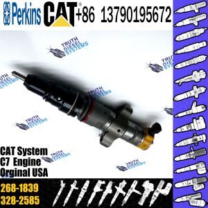 Buy cheap For CAT C7 Engine Fuel Injector 268-1839 for Caterpillar Excavator 325D 329D 525C 535C 120K Fuel Injector 2681839 from wholesalers