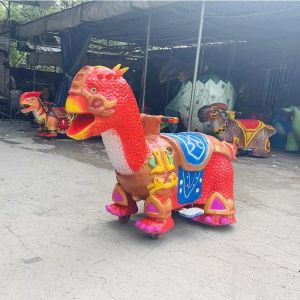 Buy cheap Coin Control Walking Dinosaur Rides , Animatronic Dino Ride On from wholesalers