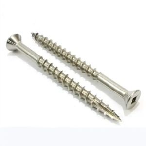2205 2507 Stainless Steel Square Screw M10 Countersunk Head Self Tapping Drywall