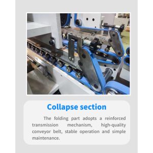 Buy cheap 250m/min Working Speed Automatic Folder Gluer Machine for Paper Gluing and Fast Folding from wholesalers