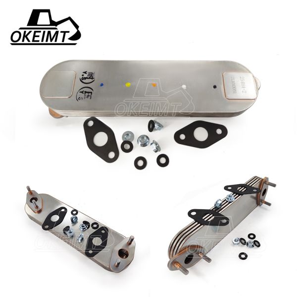 Quality Engine Parts S4K-N-4P Oil Cooler Core Aluminum Die Casting for sale