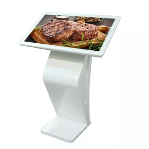Big LCD Screen Self Service Free Standing Touch Screen Kiosk