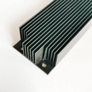 Buy cheap Anodized Extruded Aluminum Heatsink Alloy Black 6063 T5 from wholesalers