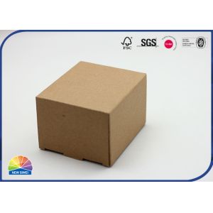 Buy cheap Cardboard Corrugated Packaging Box Three Layer Papers Tuck Top Flats For Metalized Boxes from wholesalers