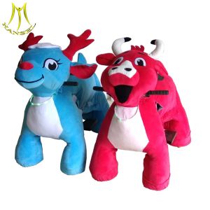 Buy cheap Hansel wholesale moving  battery operated motorized plush riding animals from wholesalers