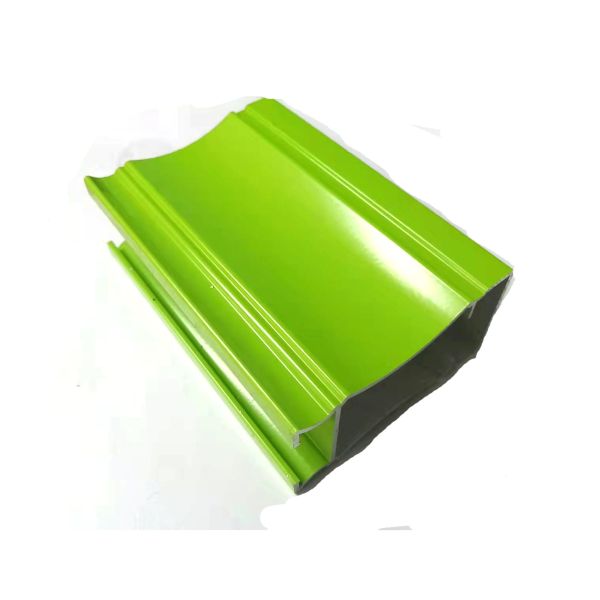 Quality Green Powder Coated Aluminium Extrusions For School Windows Frame for sale