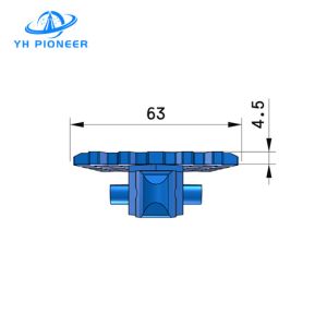 Buy cheap Durable Sideflex Safety Finger Chain in Hardened Steel for Long - Lasting Conveyor Solutions from wholesalers