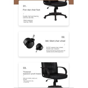 Buy cheap Adjustable Task Chair with Backrest High Back No Handrail Sturdy Ergonomic Design Home from wholesalers
