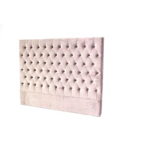 Buy cheap Europe style Luxury button tufted fabric bed with high headboard from wholesalers