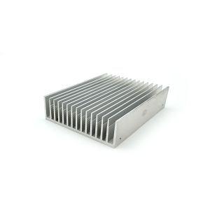 Custom T6 Aluminum heatsink extrusion profiles For Cooling Machine