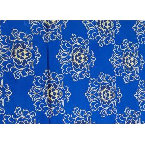 Pigment Printed Polyester Mattress Fabric Warp Knitted Home Textile