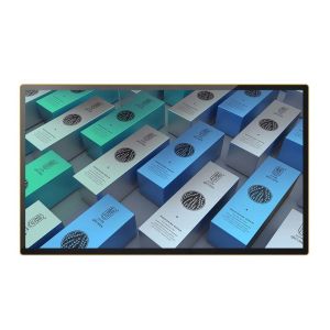 Buy cheap 27 inch wall mount digital signage with touch network HD LCD advertising player for airport from wholesalers