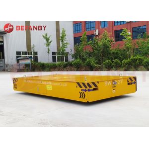 20t Trackless Transfer Cart Steerable Mobile Platform For Moving Plate
