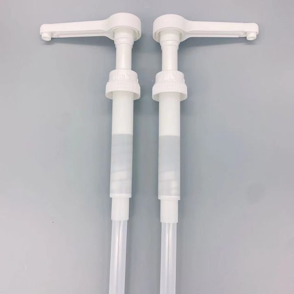 Quality 15ml Reusable Plastic Syrup Pump 38 400 Pour Sauce Pump for sale