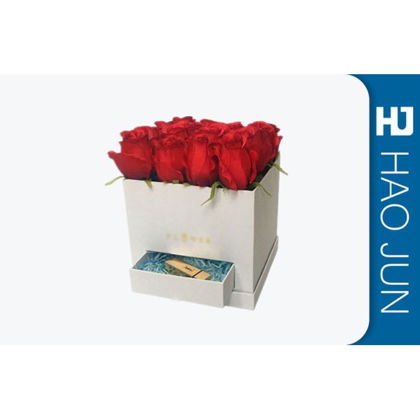 Quality Shenzhen Customized Luxury Packing paper Cardboard flower boxes packaging for sale