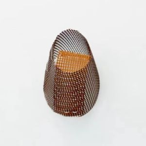 Buy cheap Fibreglass Casting Strainer Woven Wire Mesh Filter Screen Cap with Customizable Length from wholesalers