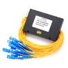 Buy cheap SC UPC Fiber Optic Accessories 1x8 1x16 1×32 PLC Splitter ABS Box Type from wholesalers