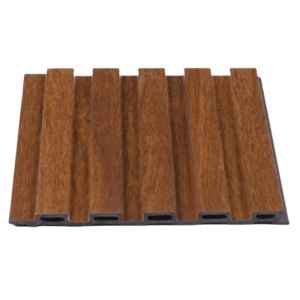 Buy cheap Waterproof Bathroom Pvc Cladding Panels Wpc Wood Slat Panel CE product