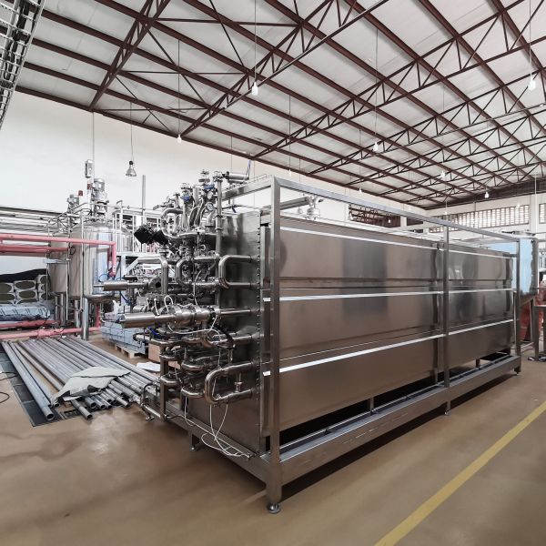 Quality Tomato Paste Industrial Pasteurizer / Fruit Jam Processing Sterilizer Machine for sale