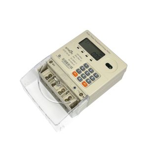 Buy cheap LCD Display Single Phase Smart Prepaid Electricity Meter with Waterproof IP54 and High Data Rate Up To 100kbps from wholesalers