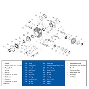 NMRV040 Gear Worm Reducer 71B5 71B14 63B5 63B14 56B5 9mm 11mm 14mm Input
