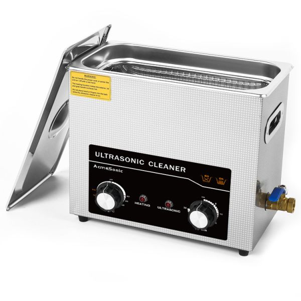 Quality 6L Stainless Steel Dual Frequency Ultrasonic Cleaner with Drain Valve for sale