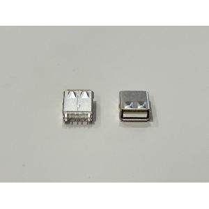 USB 2.0 A/F Connector Solder Type with Protective Housing | Electrical Signal