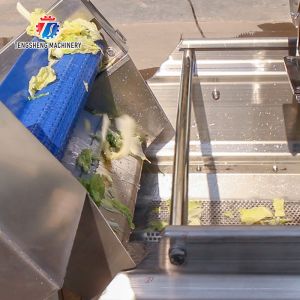 Stainless Steel Vegetable Processing Machine 4.25KW Fruit Air Dryer