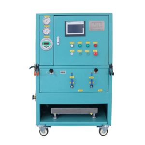 Buy cheap R404a Refrigerant Split Charging Machine Oil Less Recovery Pump Ac Recovery Recharge Machine from wholesalers