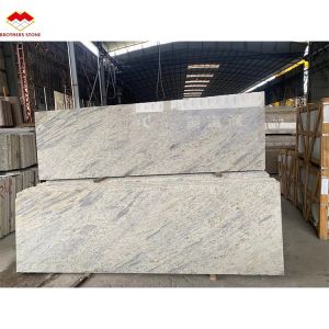Buy cheap Cut-To-Size White Texture Granite Slab Exported from India for Villa and Hotel Design from wholesalers