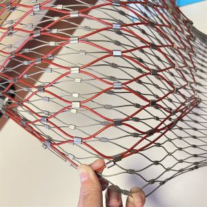 7x7 Structure Stainless Steel Wire Rope Mesh Railing SUS304 316