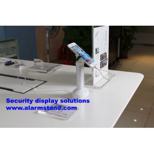 Buy cheap COMER security alarm gripper stand for cellphone with charging display from wholesalers