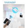 Buy cheap RF433 Wireless Remote Control Switch Crystal Glass Panel Touch Switch with 10A breaker refit old version circuit from wholesalers