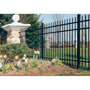 Buy cheap 2.1m High Security Q195 Pipe Wrought Iron Steel Fence Panels And Posts from wholesalers