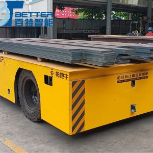 Buy cheap Factory Supply 65 Ton Remote Control Material Handling Trackless Transfer Cart from wholesalers